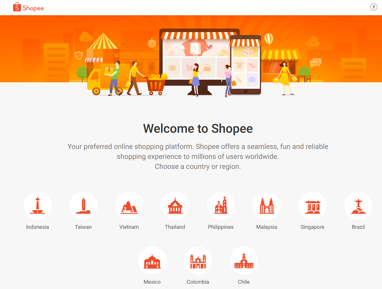 Leading Online Shopping Platform In Southeast Asia & Taiwan