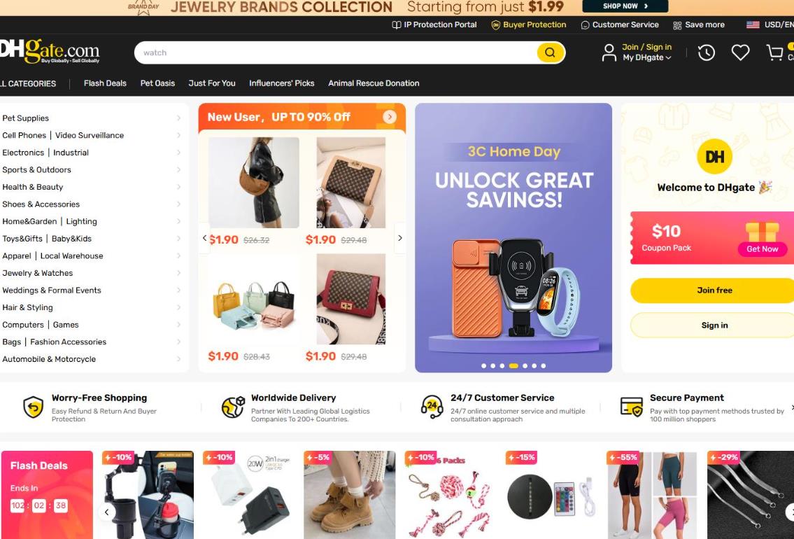 Alibaba.com: Manufacturers