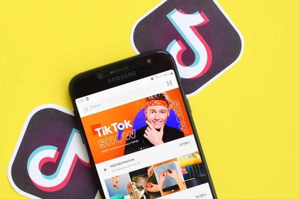 TikTok短视频创作界面