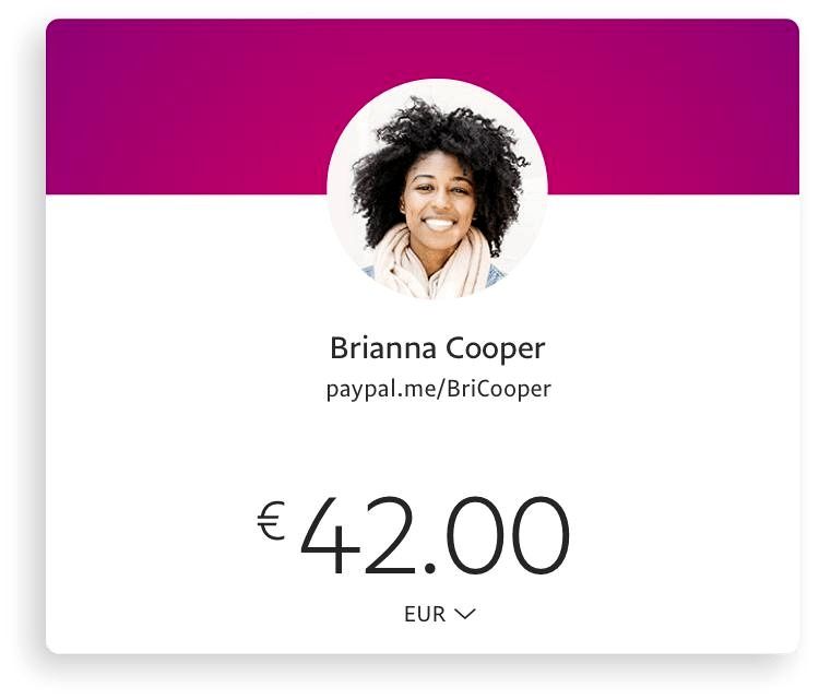 PayPal收款界面